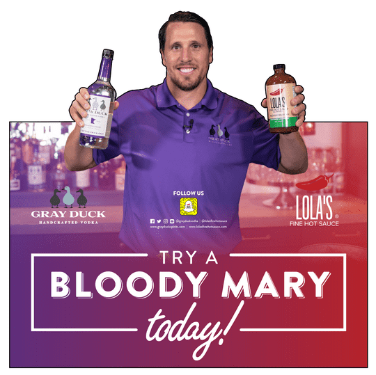 Chad Greenway will be Signing Bottles of Gray Duck Vodka on