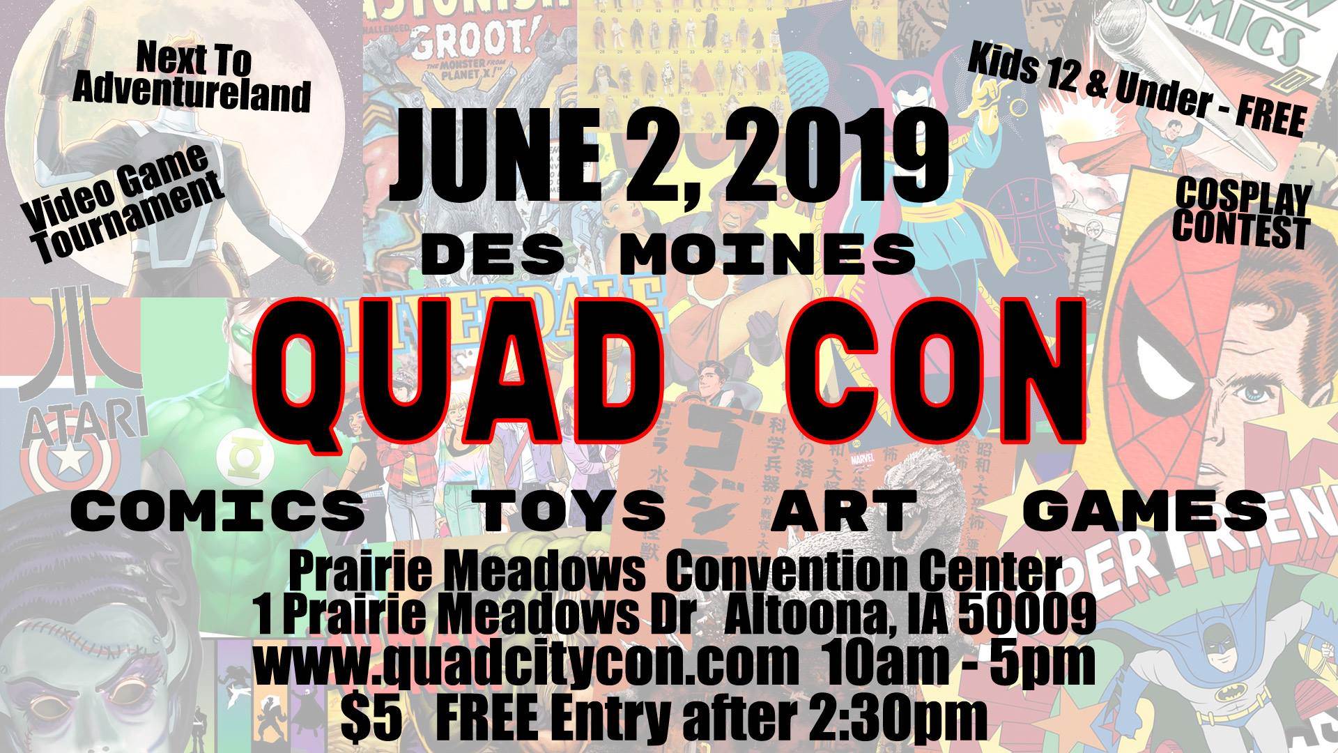 Dubuque Quad Con Comic Book & Toy Show - Recap & Cosplay Contest/Parade  10/2/22 #QuadCon #toyshow - YouTube