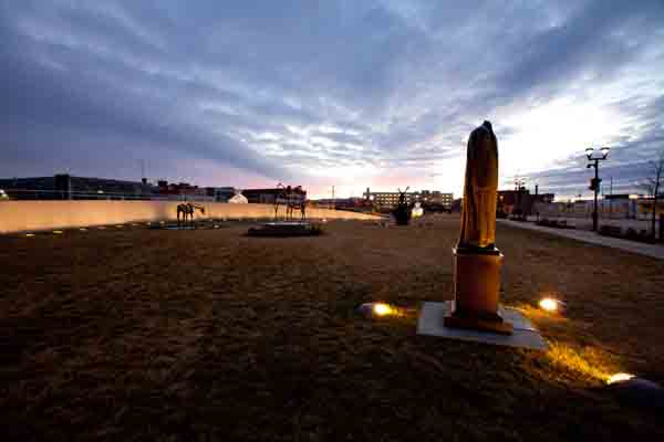 Sculpture Park at Night