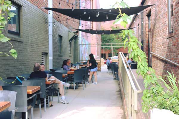 Iowa Taproom Patio