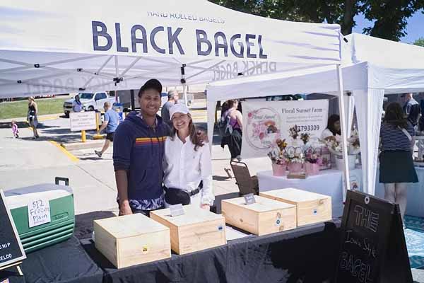 Black Bagel at The Market