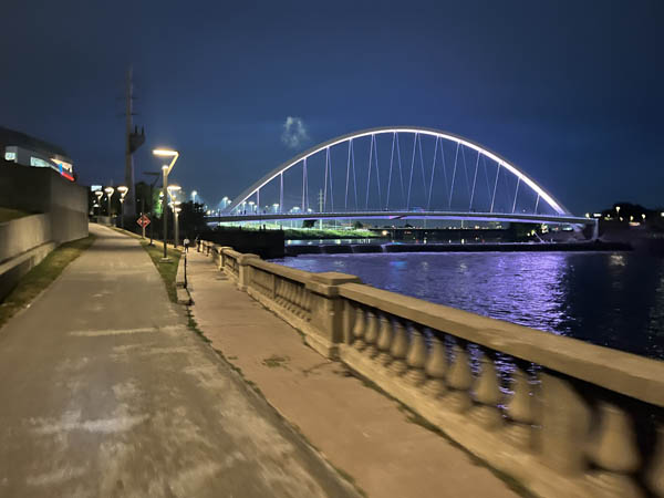 Achievement Bridge at Night