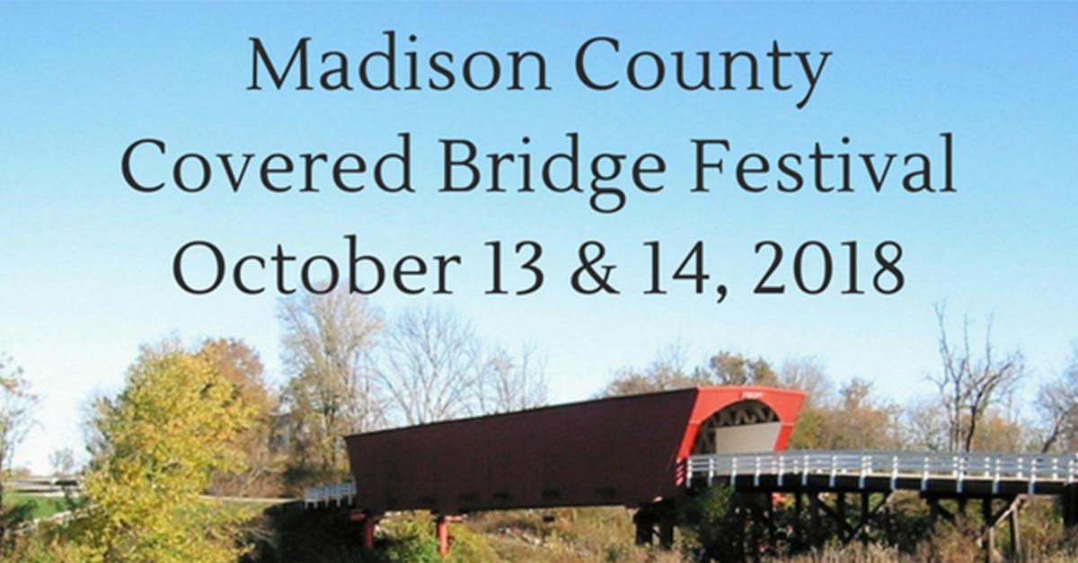 2018 Madison County Bridge Festival is Oct. 13 14