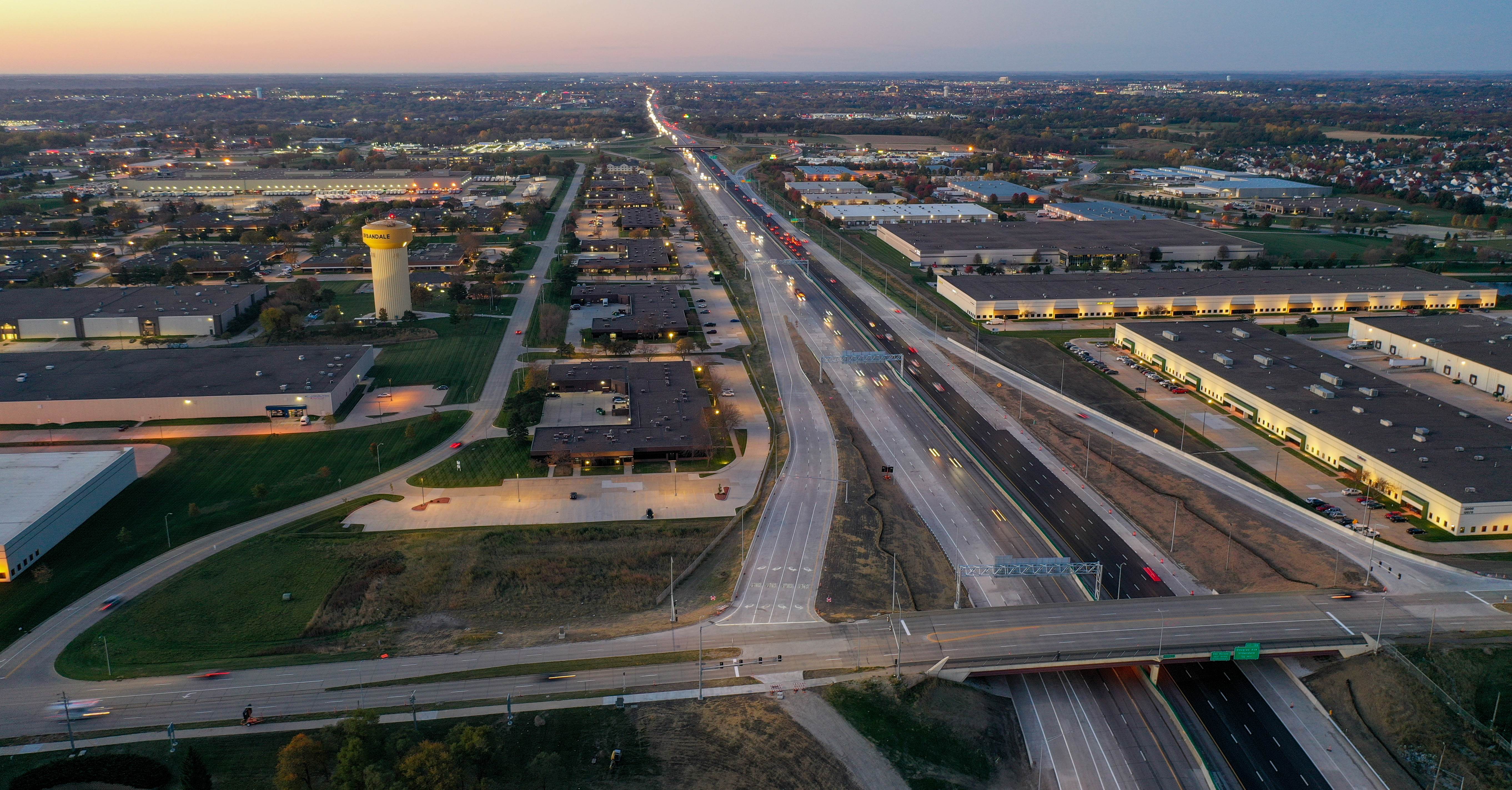 Urban Loop Access in Urbandale, Iowa