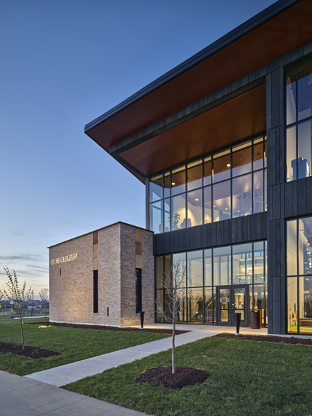 Outdoor Amphitheater at New Library Location in Grimes, Iowa