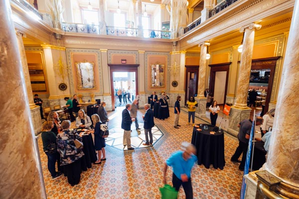 Hall of Laureates Crowd