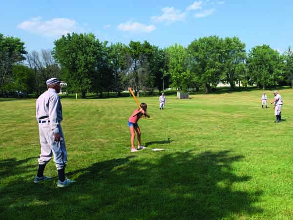 Historic Baseball Game