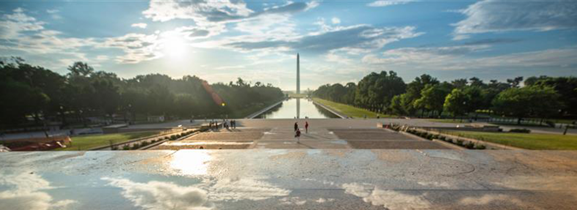 View of the Martin Luther King Jr. Monument