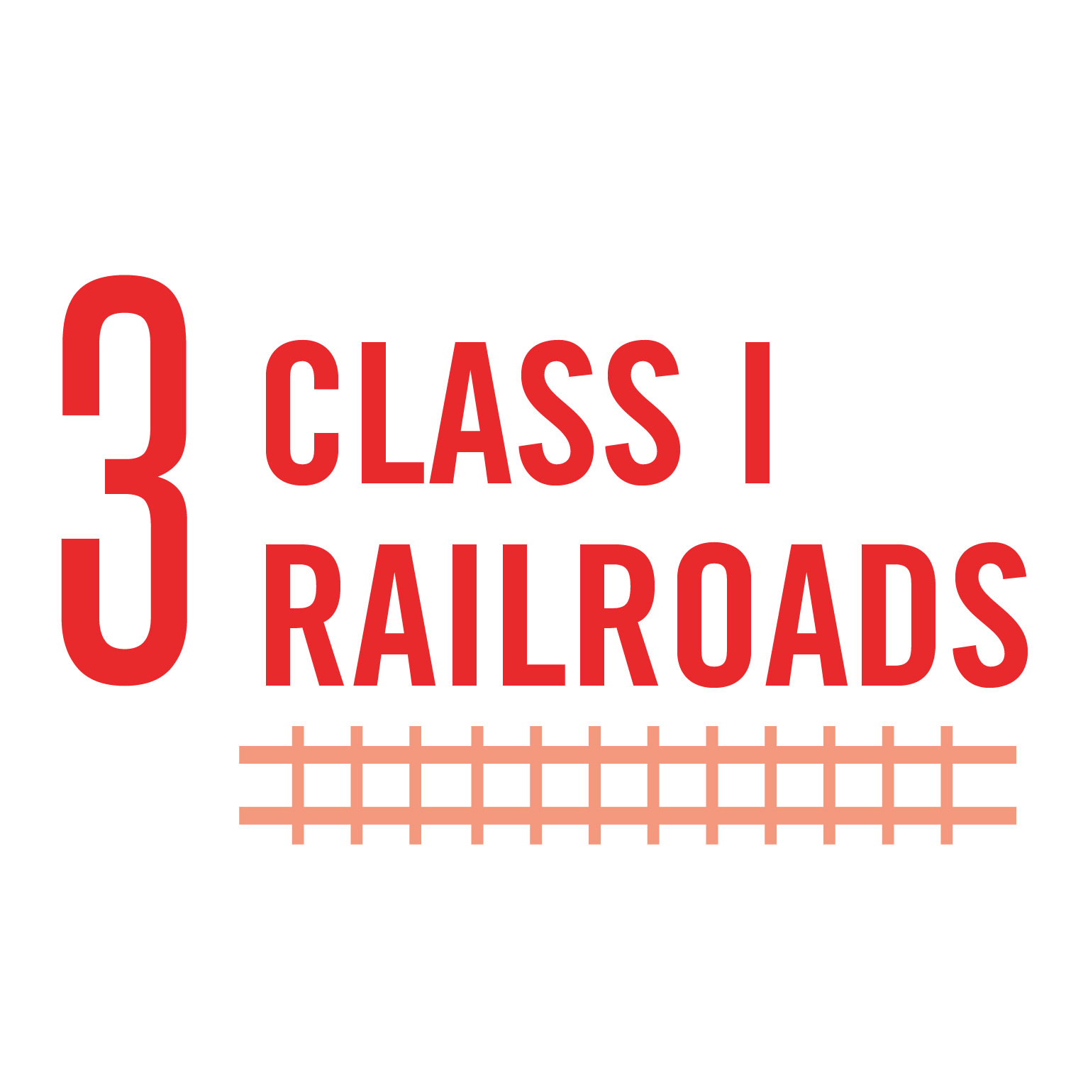 3 Class 1 Railroads